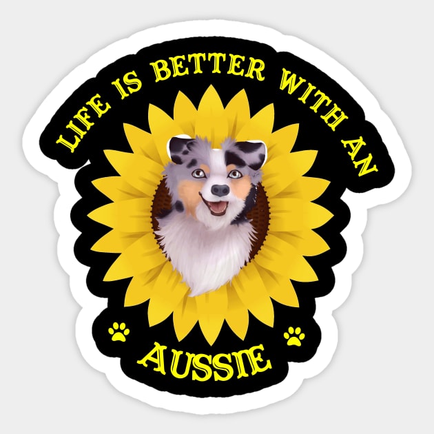 Aussie Lovers Sticker by bienvaem